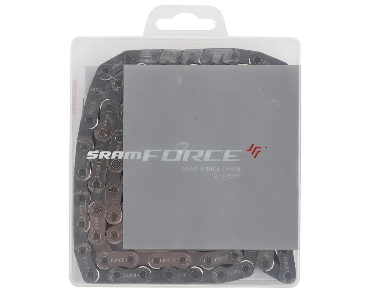 SRAM Force AXS Flattop Road Chain (Silver) (12 Speed) (114 Links) (w/ PowerLock D1) (114 Links) - view 2